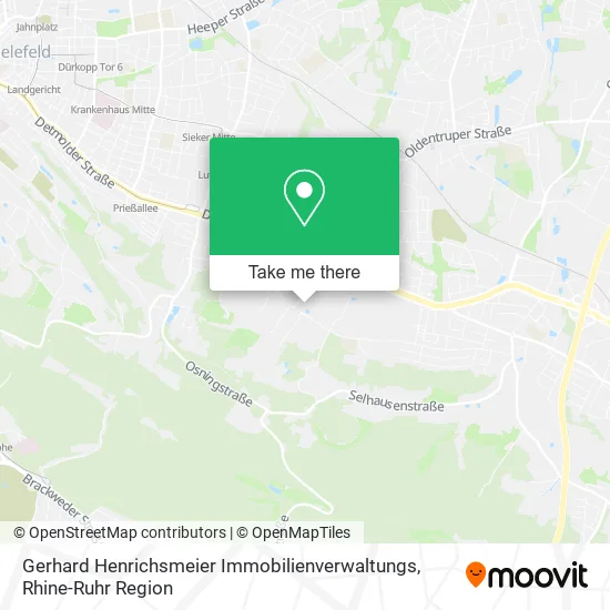 Карта Gerhard Henrichsmeier Immobilienverwaltungs
