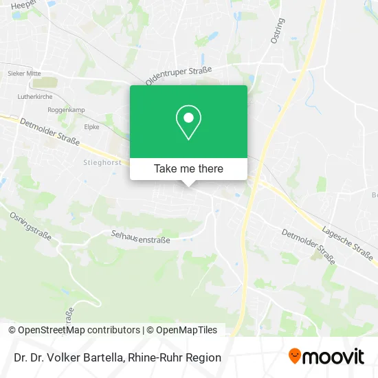 Dr. Dr. Volker Bartella map