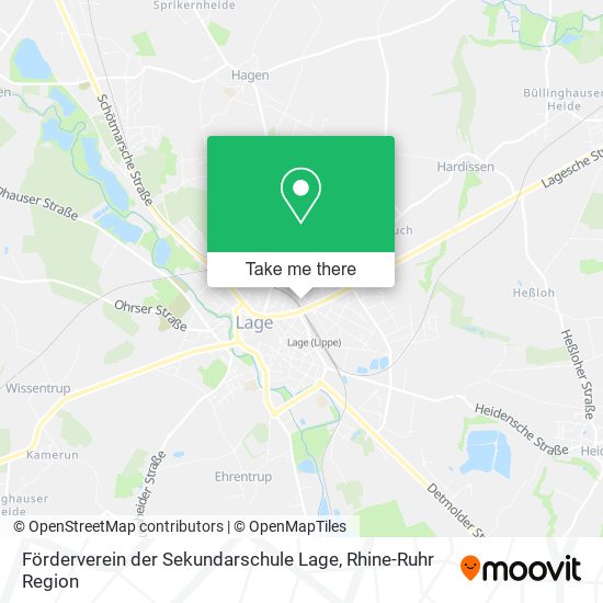 Förderverein der Sekundarschule Lage map