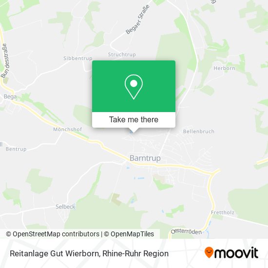 Reitanlage Gut Wierborn map