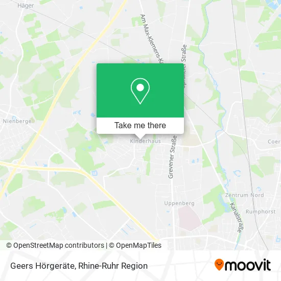 Карта Geers Hörgeräte