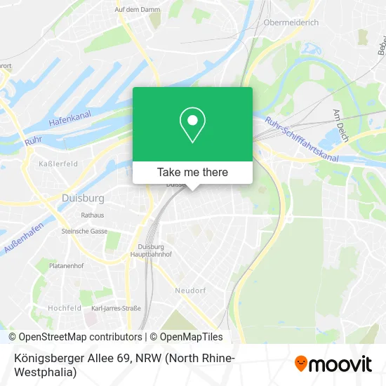 Карта Königsberger Allee 69