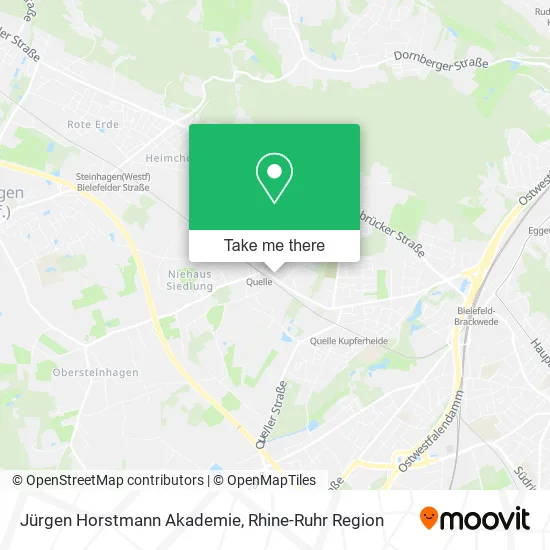 Карта Jürgen Horstmann Akademie