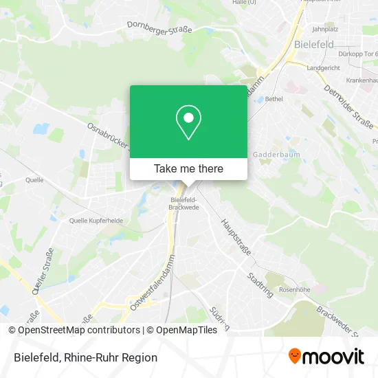 Карта Bielefeld