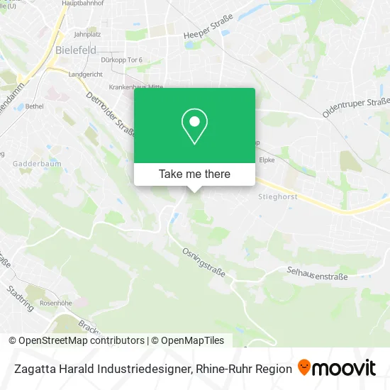 Карта Zagatta Harald Industriedesigner