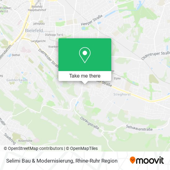Selimi Bau & Modernisierung map