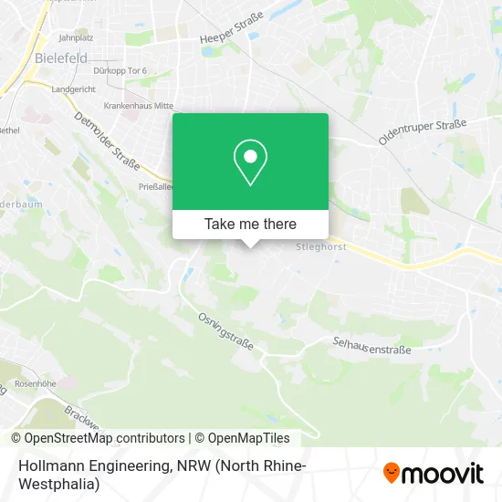Hollmann Engineering map