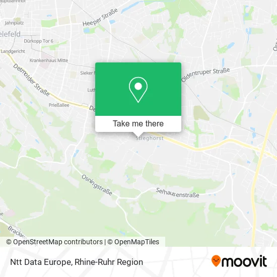 Карта Ntt Data Europe