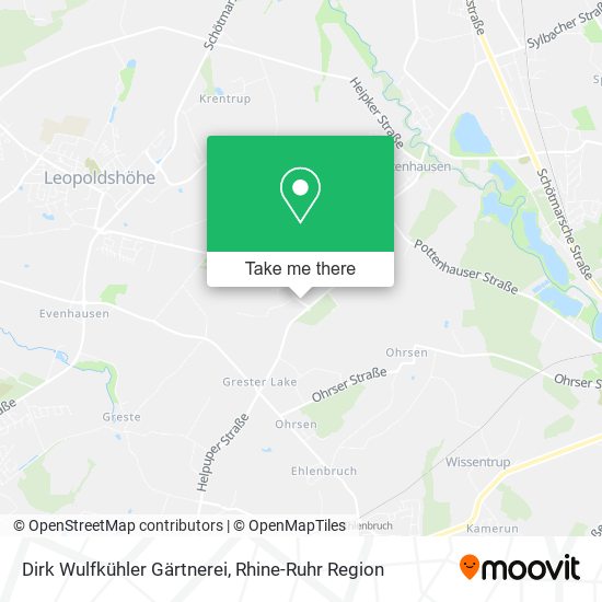 Dirk Wulfkühler Gärtnerei map