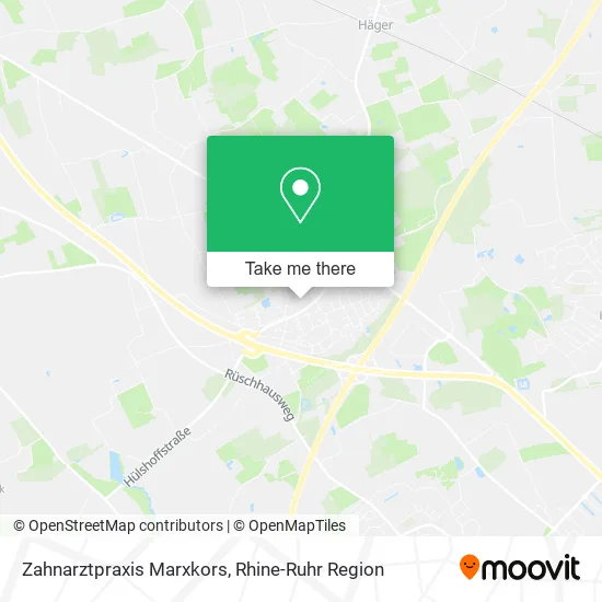 Карта Zahnarztpraxis Marxkors