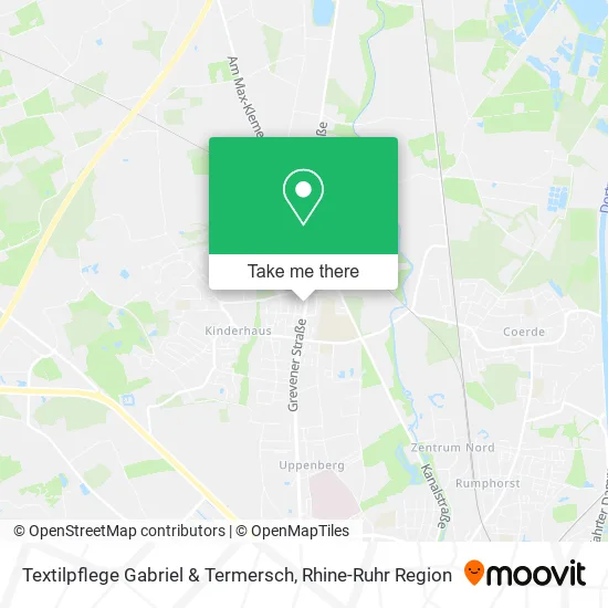 Карта Textilpflege Gabriel & Termersch