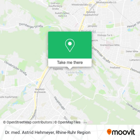Dr. med. Astrid Hehmeyer map