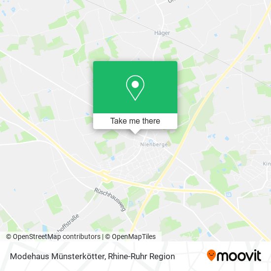 Modehaus Münsterkötter map