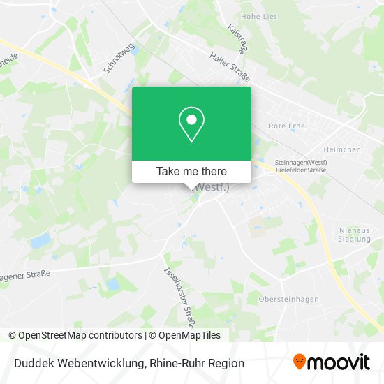Карта Duddek Webentwicklung