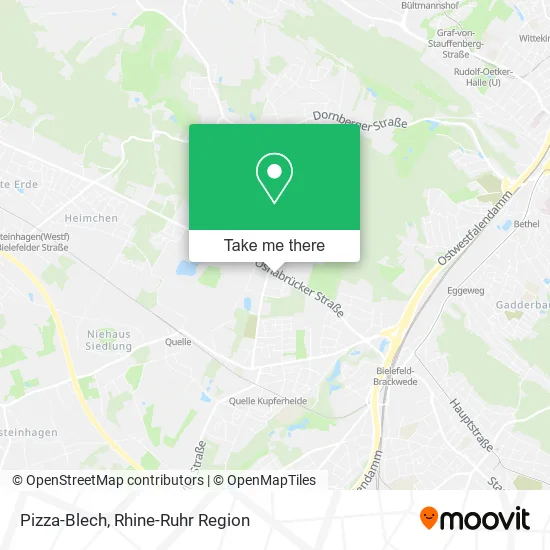 Карта Pizza-Blech