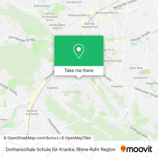 Карта Dothanschule Schule für Kranke