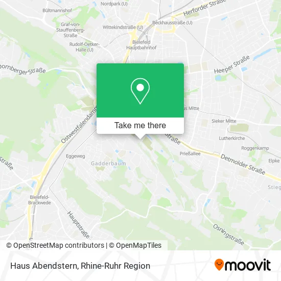 Карта Haus Abendstern