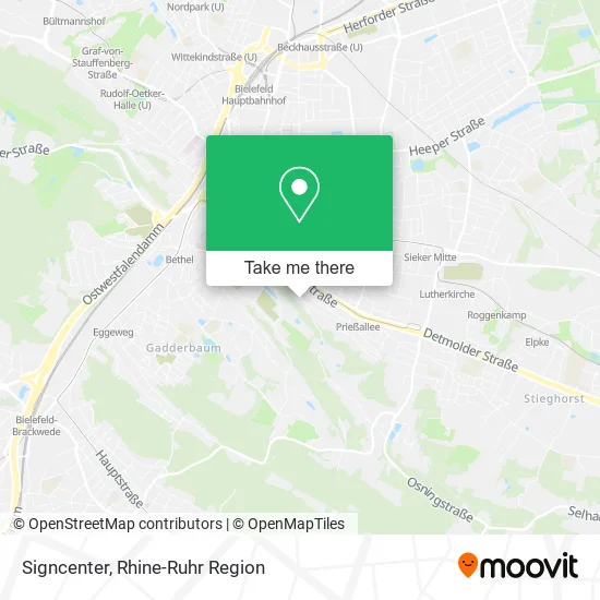 Карта Signcenter