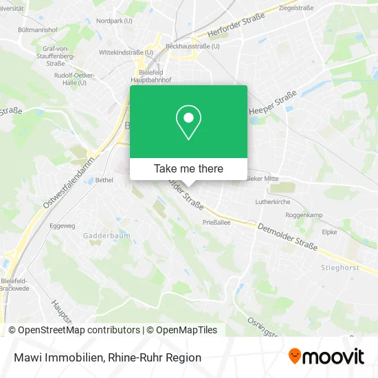 Карта Mawi Immobilien