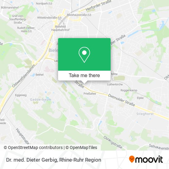 Dr. med. Dieter Gerbig map
