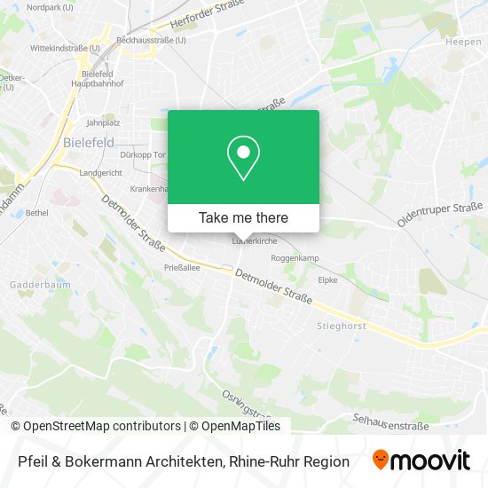 Pfeil & Bokermann Architekten map