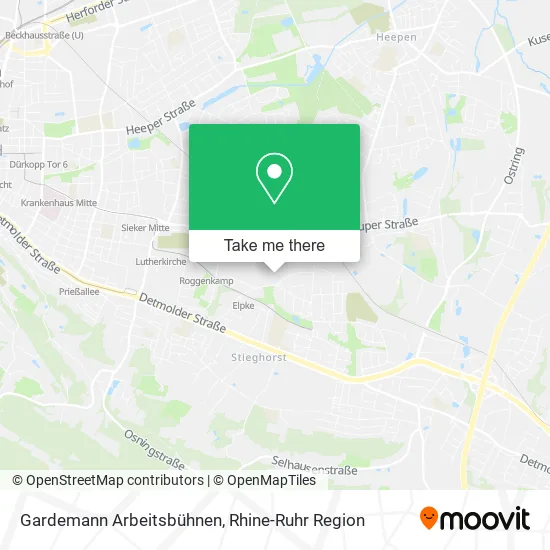 Карта Gardemann Arbeitsbühnen