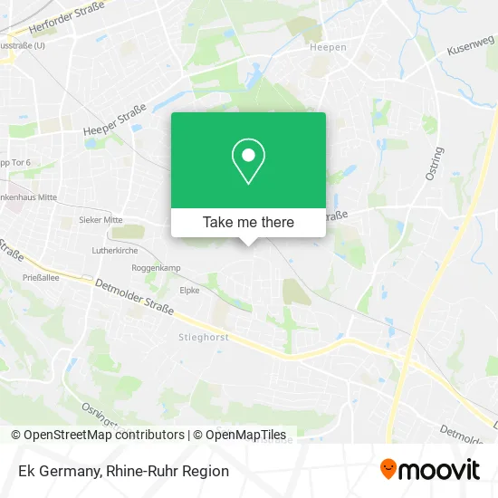 Карта Ek Germany