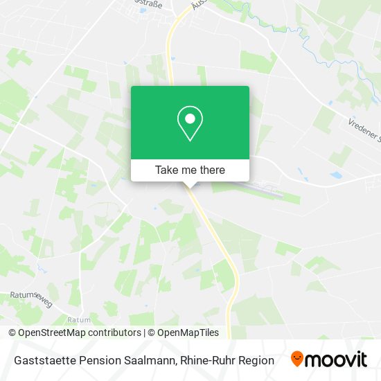 Gaststaette Pension Saalmann map