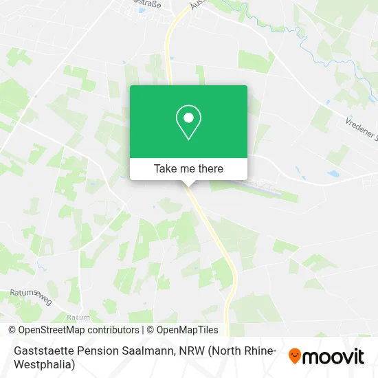 Gaststaette Pension Saalmann map