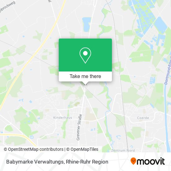 Babymarke Verwaltungs map