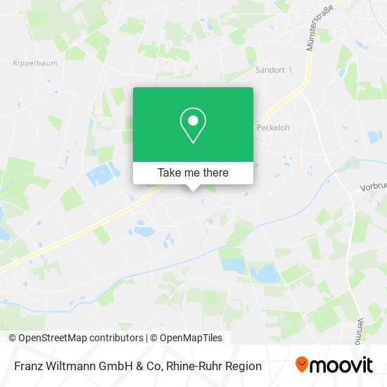 Franz Wiltmann GmbH & Co map