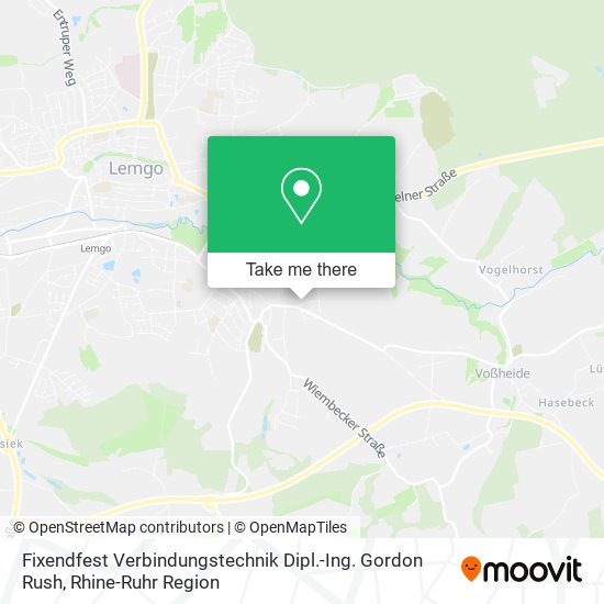 Fixendfest Verbindungstechnik Dipl.-Ing. Gordon Rush map
