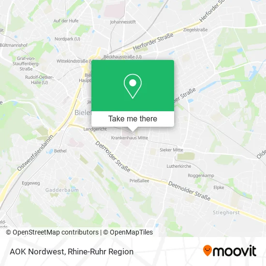 Карта AOK Nordwest