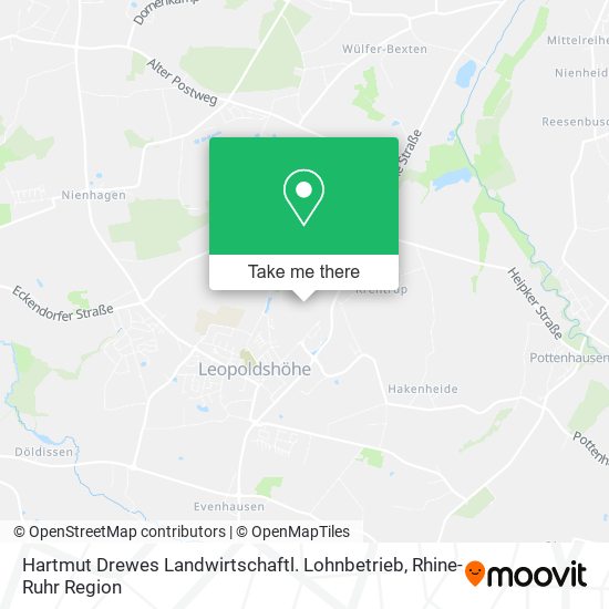 Hartmut Drewes Landwirtschaftl. Lohnbetrieb map