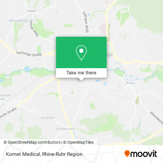 Карта Komet Medical