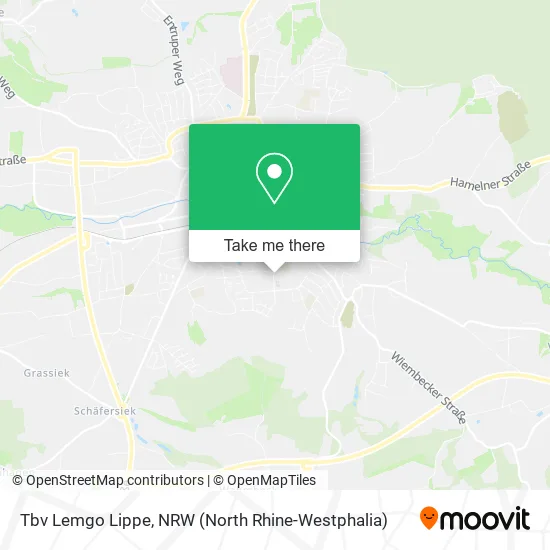 Карта Tbv Lemgo Lippe