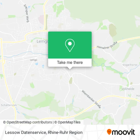 Карта Lessow Datenservice