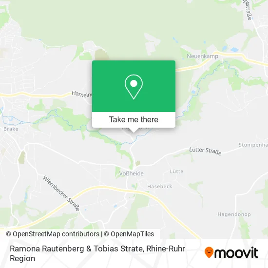 Карта Ramona Rautenberg & Tobias Strate