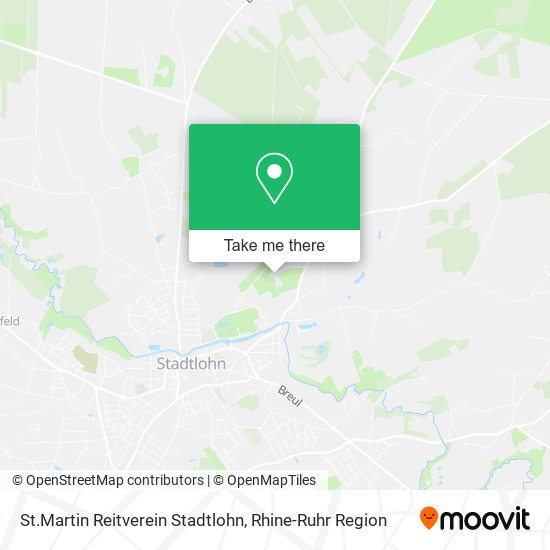 St.Martin Reitverein Stadtlohn map