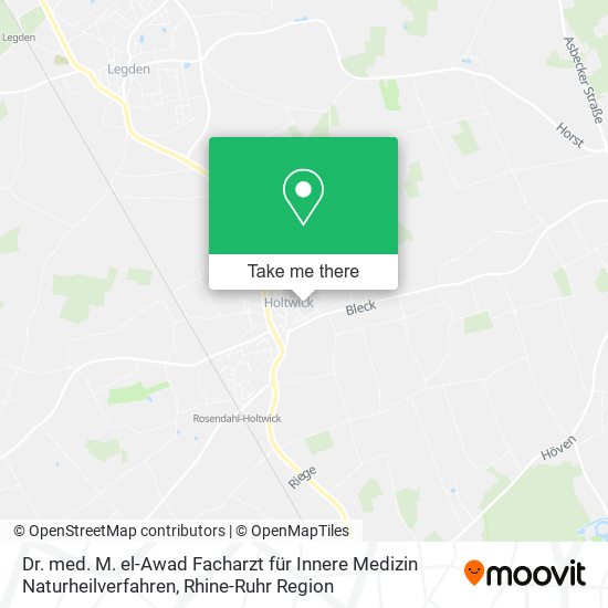 Dr. med. M. el-Awad Facharzt für Innere Medizin Naturheilverfahren map