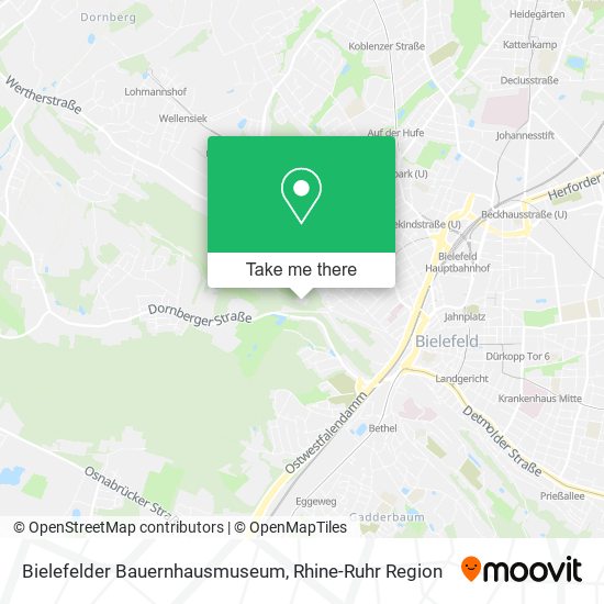Bielefelder Bauernhausmuseum map