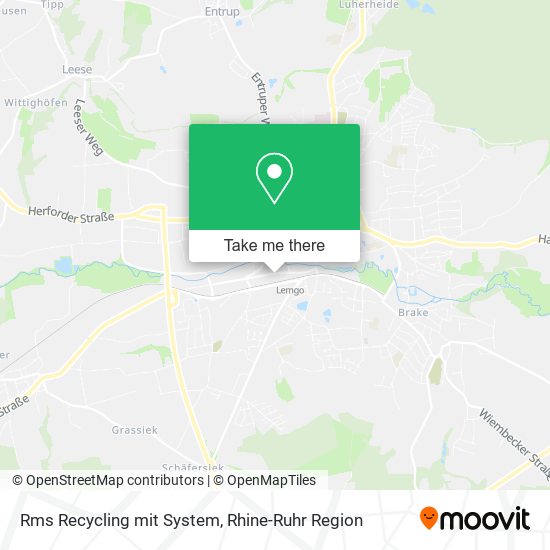 Rms Recycling mit System map