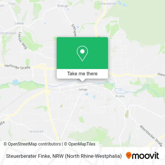 Steuerberater Finke map