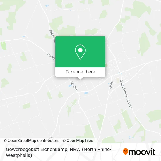 Gewerbegebiet Eichenkamp map