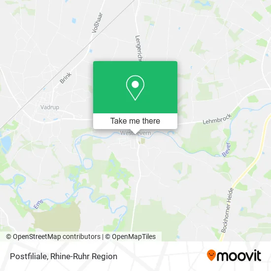 Карта Postfiliale