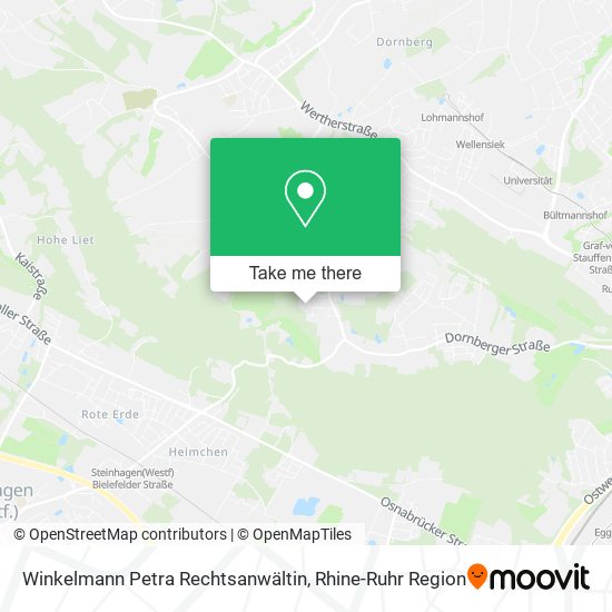 Winkelmann Petra Rechtsanwältin map