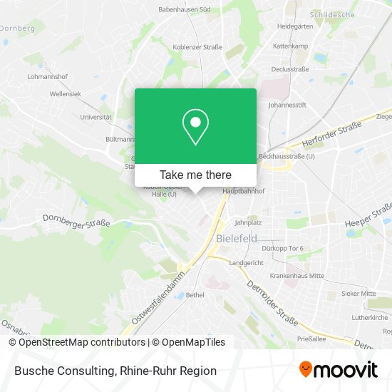 Карта Busche Consulting