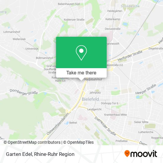 Карта Garten Edel