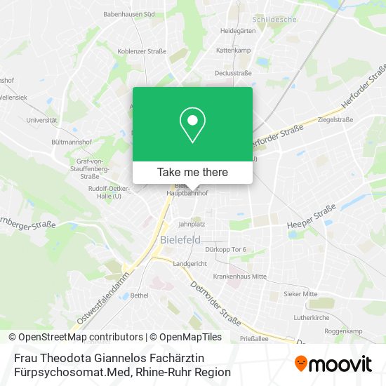 Frau Theodota Giannelos Fachärztin Fürpsychosomat.Med map