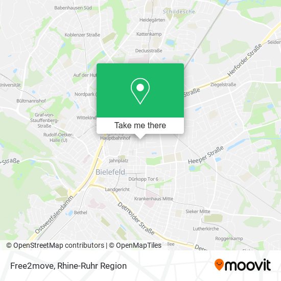 Free2move map